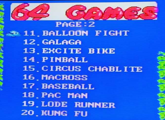 Cartucho NES 64 jogos original cinza - Imagem 5